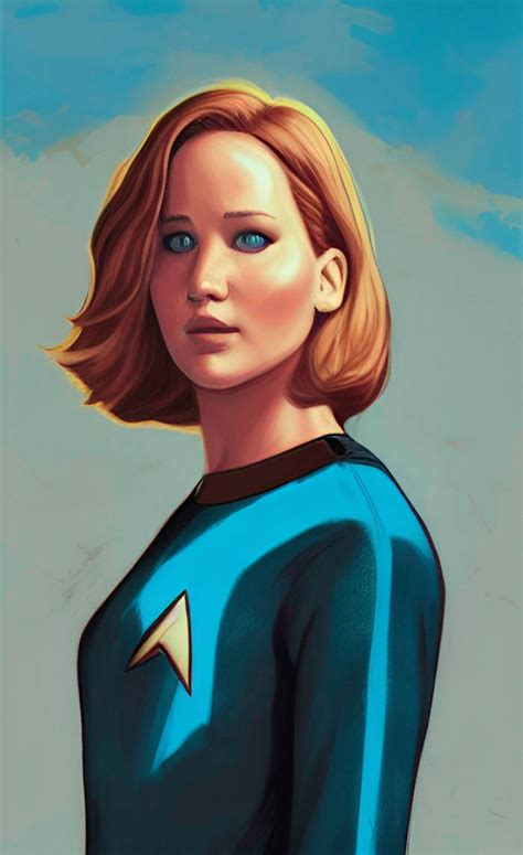 Jennifer Lawrence Star Trek TOS by solidwheel02 on DeviantArt