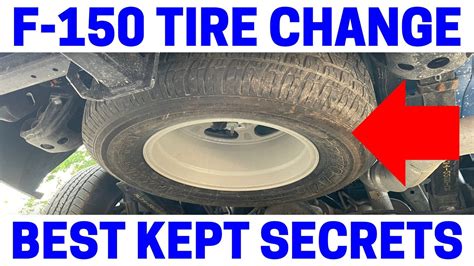 Ford F How To Locate The Jack Lower The Spare Tire And Position