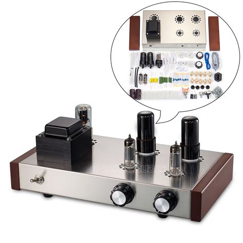 HiFi 6J4 6P6P Vacuum Tube Preamplifier Stereo Class A Home Audio Preamp