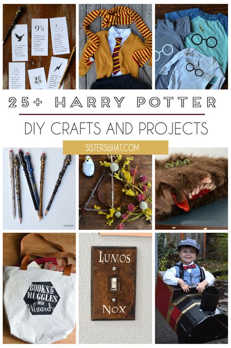 Diy Harry Potter Crafts And Printables Sisters What