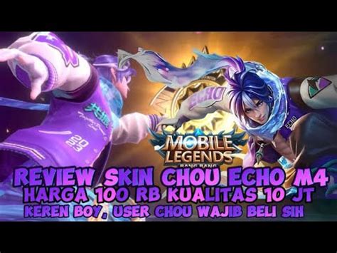 REVIEW SKIN CHOU ECHO M4 YANG SESUNGGUHNYA HARGA 100RB KUALITAS 1JT