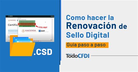 Como Hacer La Renovación De Sello Digital Paso A Paso