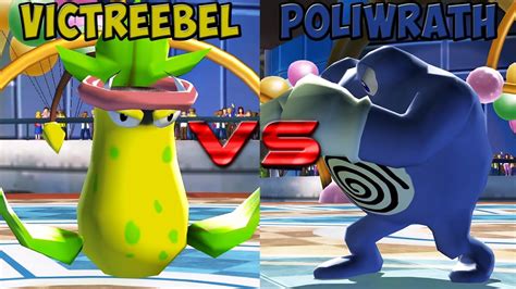 Pokemon Battle Revolution Victreebel Vs Poliwrath Youtube