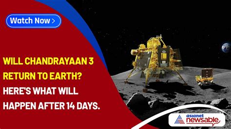 Will Chandrayaan Return To Earth Here S What Will Happen After