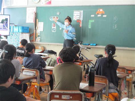 門池小学校において自転車の交通安全教室を実施しました。