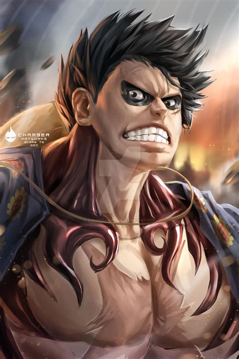 Luffy Fourth gear practice by christianamiel21 on DeviantArt