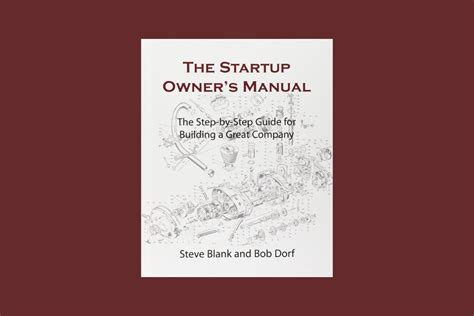 Review Buku The Startup Owner S Manual Karya Steve Blank Bob Dorf