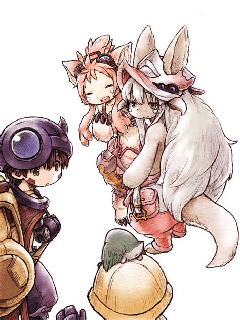 Nanachi Regu Riko Mitty Meinya And 1 More Made In Abyss Drawn By