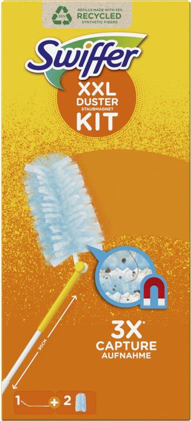 Swiffer Duster XXL 1 Handvat Met 2 Navul Stofdoekjes Starterkit Bol