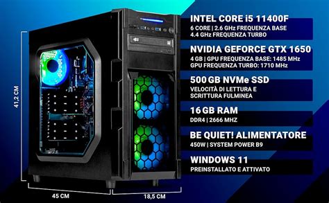 Ankermann Business V Pc Intel Core I F Nvidia Geforce Gtx