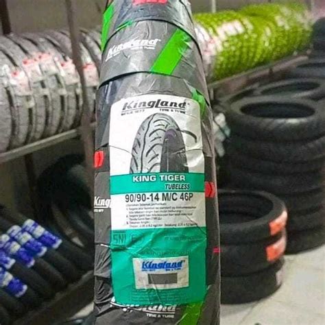 Jual Ban Luar Kingland King Tiger Ukuran Ring Tubeless Cocok