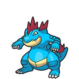 Feraligatr Pok Dex Stats Moves Evolution Locations Pok Mon Database