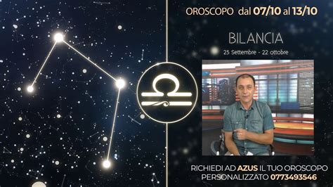 Oroscopo Settimanale Dal 7 Al 13 Ottobre 2019 Le Stelle Di Azus YouTube