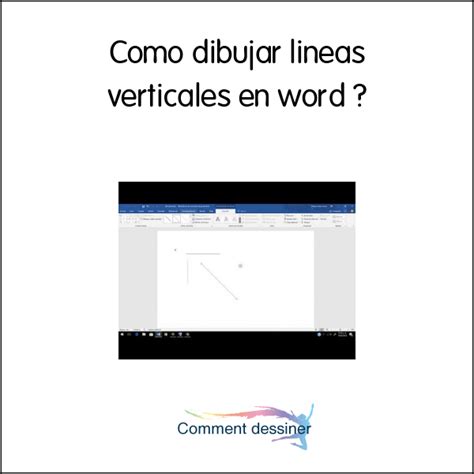 Como Dibujar Lineas Verticales En Word Como Dibujar