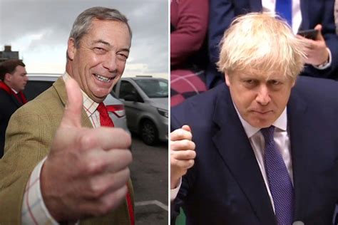 Nigel Farage Hails Boris Johnson For Taking Britain ‘to The Right Place