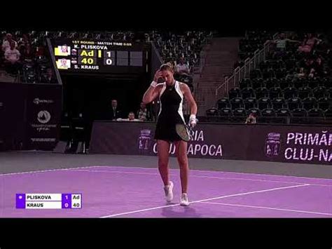 R32 February 6th Karolina Pliskova Vs Sinja Kraus Match