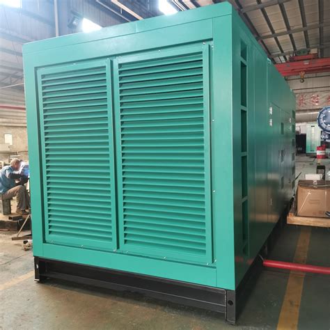 1000kva Cummins Diesel Generator Set 800kw Soundproof Genset