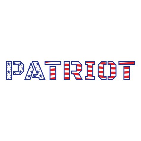 Patriot American Flag Color Stroke Badge Png And Svg Design For T Shirts