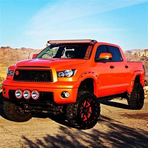 Orange Trd Pro Tacoma