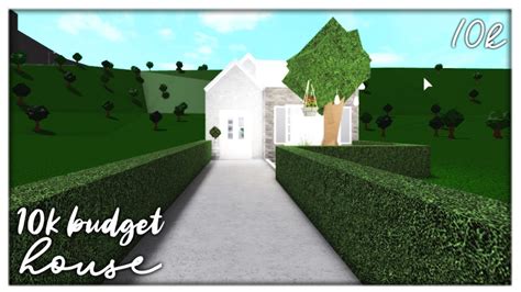 Bloxburg House Build 10k