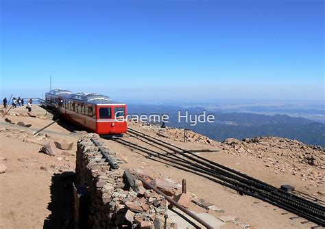 "Pikes Peak Summit and Cog Railway" by Graeme Hyde | Redbubble