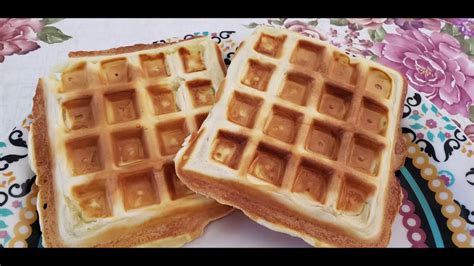 COMO FAZER WAFFLES CASEIRO FÁCIL E RÁPIDO YouTube