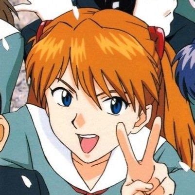 Asuka Langley Soryu Neon Genesis Evangelion Nge Anime Icons