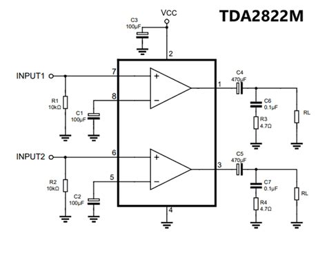 TDA7265 Stereo Audio Amplifier IC Pinout Features