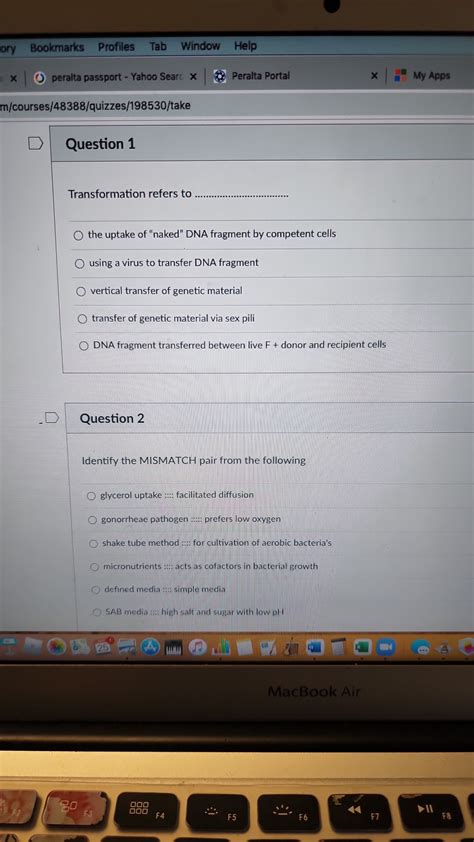 Transformation Refers To The Uptake Of Naked Dna Chegg