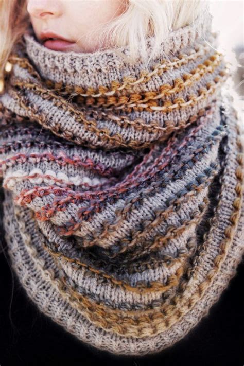 Rosewood Cowl Knitting Pattern By Darling Jadore Bobble Scarf Pattern