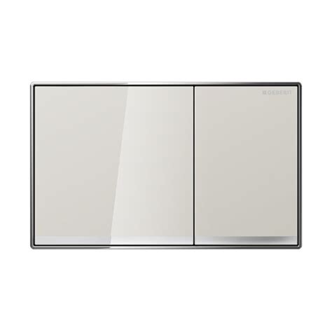 Geberit Sigma Actuator Plate Brushed Chrome Cover Frame