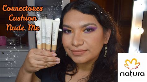 CORRECTORES CUSHION NUDE ME DE NATURA UNA YouTube