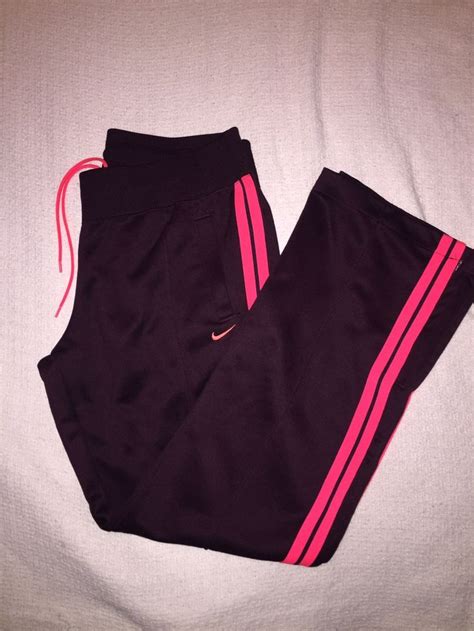 Excellent Condition Pockets Ankle Zip Nike Tracksuits Ten Track Pants Cheer Skirts Hot