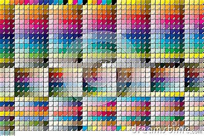 Pantone Solid Coated Royalty Free Stock Image - Image: 5329946 