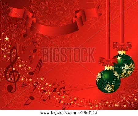 Christmas Music Notes Background Images, Illustrations, Vectors ...