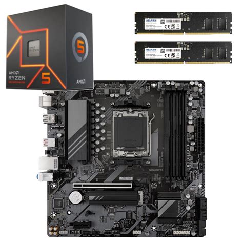 Combo Amd Ryzen 5 7600 Gigabyte B650m Ram Ddr5 2x8gb Cvideo