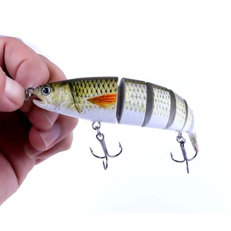 Hengjia Pc Sections Jointed Fishing Lures G Lifelike Wobblers