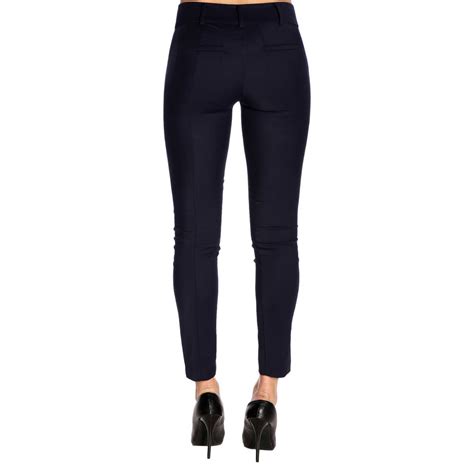 Patrizia Pepe Outlet Pants For Woman Blue Patrizia Pepe Pants