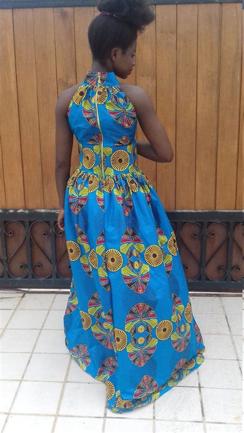 Efua African Print Maxi Dress Ankara Dress Ankara Gown Printed