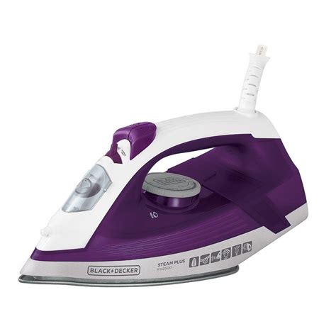 Ferro Passar A Vapor Black Decker Fx Steam Plus Base Ceramic