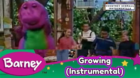 Barney Growing Instrumental Youtube