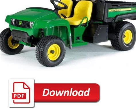 John Deere E Gator Utility Vehicle Technical Manual Tm1766 Pdf