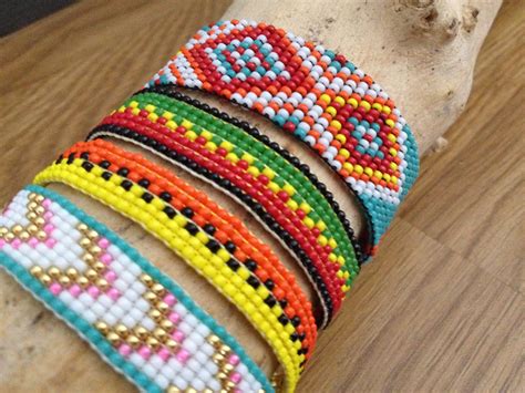 Beading Loom Bracelet Beads Bracelets Embroidered Friendship Bracelet