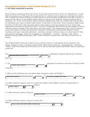 Case Problem Docx Assignment Analyze Case Problem Blueprint