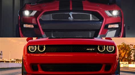 Shelby GT500 VS Dodge Demon Acceleration Test YouTube