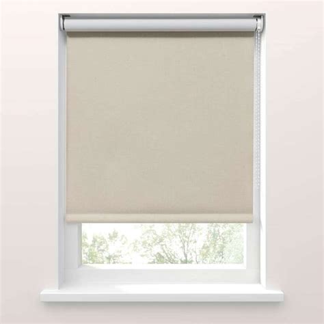 Fenstr Rolgordijn Verduisterend Beige Met Structuur 180x190 Cm Leen