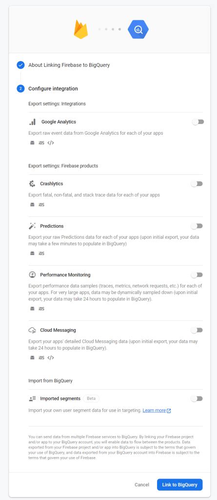 How To Easily Setup Firebase To Bigquery Integration Without Coding