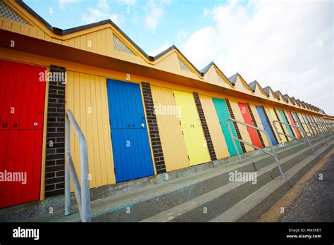 LOWESTOFT BEACH HUTS Stock Photo - Alamy