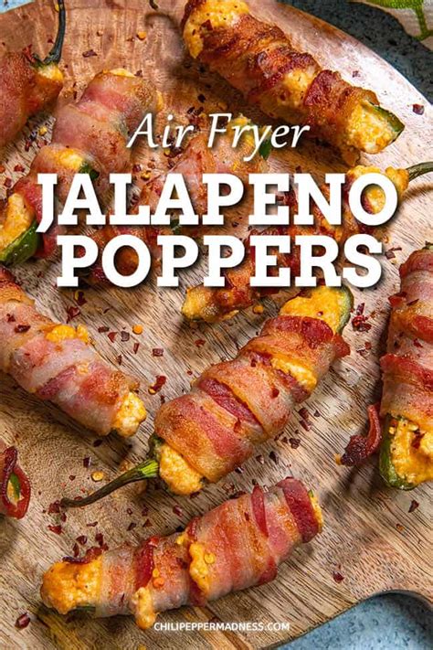 Air Fryer Jalapeño Poppers Recipe Chili Pepper Madness