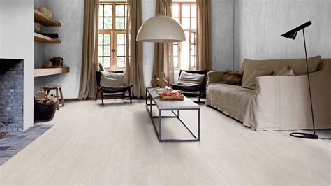 Piso Laminado Quick Step Classic Carvalho Neblina Cinza